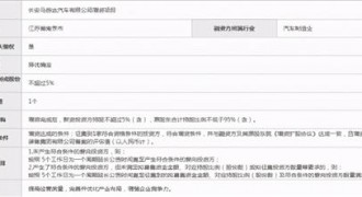 长安马自达欲出让5%股权 净利润连续下滑