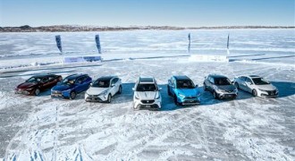 四条国际赛道的party 一汽丰田全系冰雪试驾