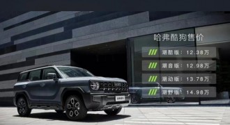 首推四驱潮野版，哈弗酷狗购车手册教你选对不选贵