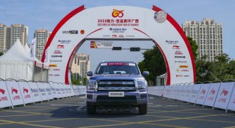 骑遇山海一路护航 新哈弗H5为环广西世巡赛提供专业保障