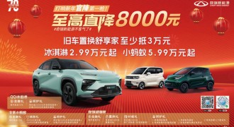 奇瑞新能源@你，春节“年货”已备好，开囤！