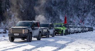 冰天雪地，二代哈弗 H9 演绎越野传奇
